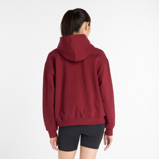 New Balance Γυναικείο φούτερ Athletics French Terry Logo Hoodie